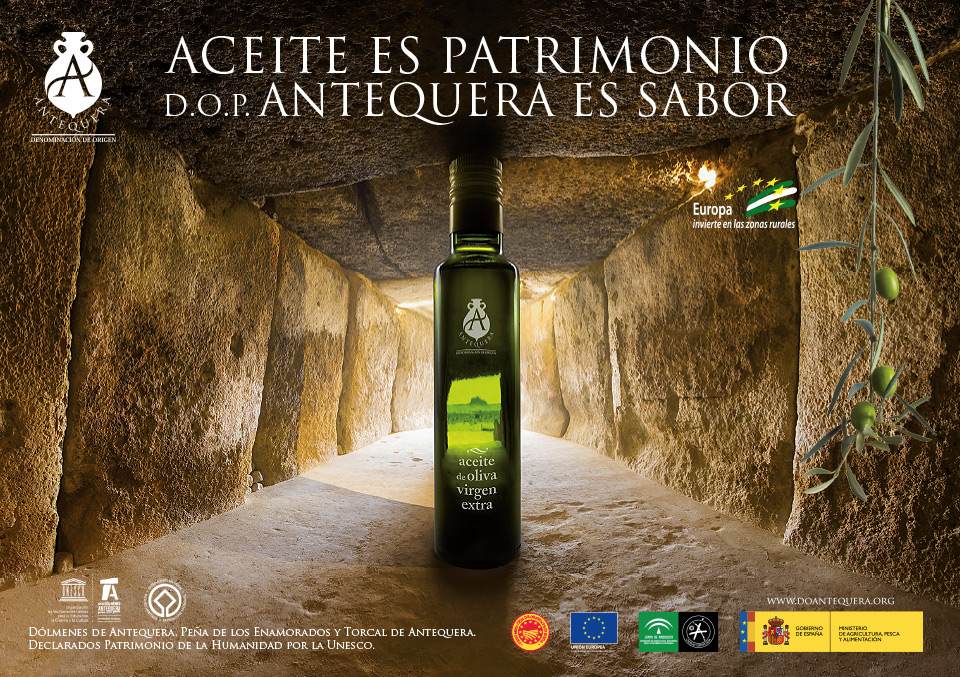 Aceite es Patrimonio. D.O.P. Antequera es sabor.